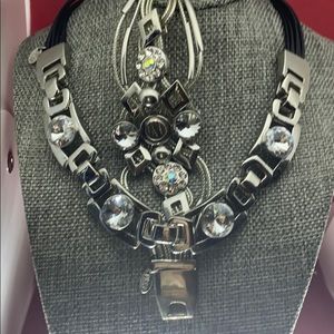 Opal bracelet and necklace set